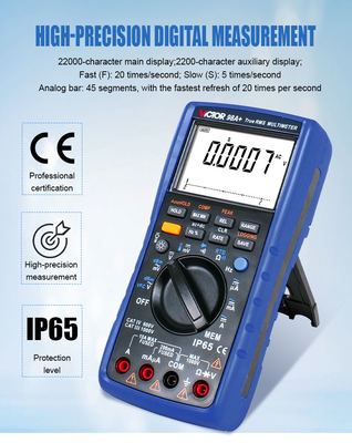 VICTOR 98A+ VICTOR 디지털 멀티미터 22000 카운트 디스플레이 자동 범위 멀티미터 USB